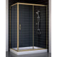 Душевой уголок Vegas Glass ZP+ZPV 130*70 05 01 стекло прозрачное, 130x70, прямоугольный, двери раздвижные