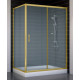 Душевой уголок Vegas Glass ZP+ZPV 130*80 09 10 стекло сатин, 130x80, прямоугольный, двери раздвижные