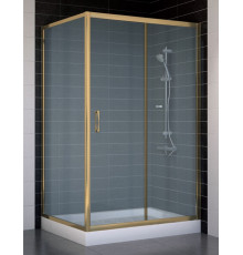 Душевой уголок Vegas Glass ZP+ZPV 110*90 05 10 стекло сатин, 110x90, прямоугольный, двери раздвижные