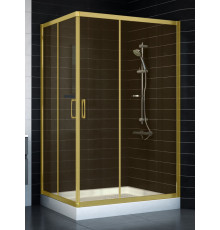 Душевой уголок Vegas Glass ZA-F 80*120 09 05 стекло бронза, 80x120, прямоугольный, двери раздвижные