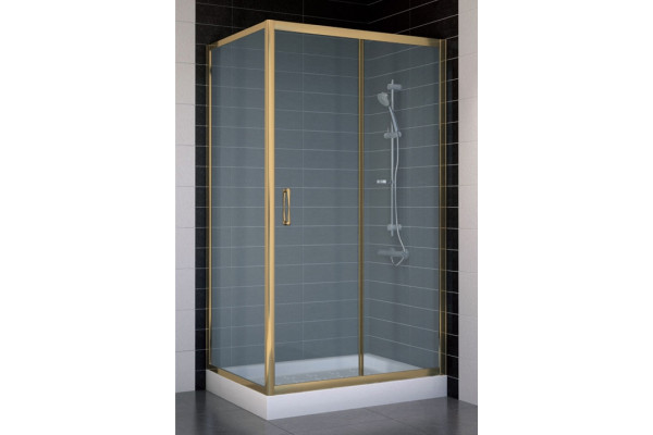 Душевой уголок Vegas Glass ZP+ZPV 100*70 05 10 стекло сатин, 100x70, прямоугольный, двери раздвижные