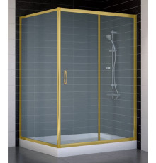 Душевой уголок Vegas Glass ZP+ZPV 130*100 09 10 стекло сатин, 130x100, прямоугольный, двери раздвижные
