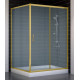 Душевой уголок Vegas Glass ZP+ZPV 130*100 09 10 стекло сатин, 130x100, прямоугольный, двери раздвижные