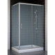 Душевой уголок Vegas Glass ZP+ZPV 110*70 07 10 стекло сатин, 110x70, прямоугольный, двери раздвижные