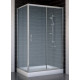 Душевой уголок Vegas Glass ZP+ZPV 110*70 07 02 стекло шиншилла, 110x70, прямоугольный, двери раздвижные
