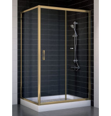 Душевой уголок Vegas Glass ZP+ZPV 110*80 05 01 стекло прозрачное, 110x80, прямоугольный, двери раздвижные