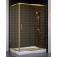 Душевой уголок Vegas Glass ZP+ZPV 120*80 05 05 стекло бронза, 120x80, прямоугольный, двери раздвижные
