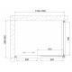 Душевой уголок Vegas Glass ZP+ZPV 120*90 09 01 стекло прозрачное, 120x90, прямоугольный, двери раздвижные