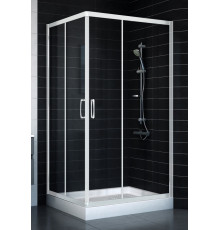 Душевой уголок Vegas Glass ZA-F 90*100 01 01 стекло прозрачное, 90x100, прямоугольный, двери раздвижные