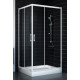 Душевой уголок Vegas Glass ZA-F 90*100 01 01 стекло прозрачное, 90x100, прямоугольный, двери раздвижные