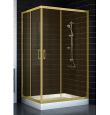 Душевой уголок Vegas Glass ZA-F 90*110 09 05 стекло бронза, 90x110, прямоугольный, двери раздвижные