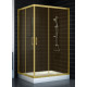 Душевой уголок Vegas Glass ZA-F 0110*100 09 05 стекло бронза, 100x110, прямоугольный, двери раздвижные