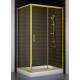 Душевой уголок Vegas Glass ZP+ZPV 100*90 09 05 стекло бронза, 100x90, прямоугольный, двери раздвижные