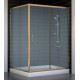 Душевой уголок Vegas Glass ZP+ZPV 140*100 05 10 стекло сатин, 140x100, прямоугольный, двери раздвижные