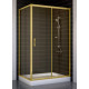 Душевой уголок Vegas Glass ZP+ZPV 110*70 09 05 стекло бронза, 110x70, прямоугольный, двери раздвижные