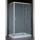 Душевой уголок Vegas Glass ZP+ZPV 110*70 08 10 стекло сатин, 110x70, прямоугольный, двери раздвижные