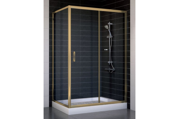 Душевой уголок Vegas Glass ZP+ZPV 120*70 05 01 стекло прозрачное, 120x70, прямоугольный, двери раздвижные