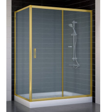 Душевой уголок Vegas Glass ZP+ZPV 140*70 09 10 стекло сатин, 140x70, прямоугольный, двери раздвижные