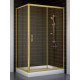 Душевой уголок Vegas Glass ZP+ZPV 110*80 09 05 стекло бронза, 110x80, прямоугольный, двери раздвижные