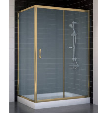Душевой уголок Vegas Glass ZP+ZPV 120*80 05 10 стекло сатин, 120x80, прямоугольный, двери раздвижные