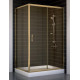 Душевой уголок Vegas Glass ZP+ZPV 110*90 05 05 стекло бронза, 110x90, прямоугольный, двери раздвижные