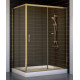 Душевой уголок Vegas Glass ZP+ZPV 130*90 05 05 стекло бронза, 130x90, прямоугольный, двери раздвижные