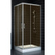 Душевой уголок Vegas Glass ZA-F 80*90 07 10 стекло бронза, 80x90, прямоугольный, двери раздвижные