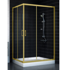 Душевой уголок Vegas Glass ZA-F 80*120 09 01 стекло прозрачное, 80x120, прямоугольный, двери раздвижные