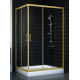 Душевой уголок Vegas Glass ZA-F 80*120 09 01 стекло прозрачное, 80x120, прямоугольный, двери раздвижные