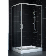 Душевой уголок Vegas Glass ZA-F 90*100 07 01 стекло прозрачное, 90x100, прямоугольный, двери раздвижные