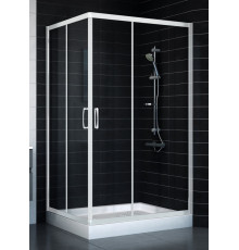 Душевой уголок Vegas Glass ZA-F 90*110 01 01 стекло прозрачное, 90x110, прямоугольный, двери раздвижные