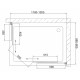 Душевой уголок Vegas Glass ZA-F 90*120 09 05 стекло бронза, 90x120, прямоугольный, двери раздвижные