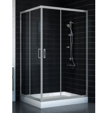 Душевой уголок Vegas Glass ZA-F 0110*100 07 01 стекло прозрачное, 100x110, прямоугольный, двери раздвижные