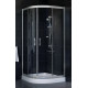 Душевой уголок Vegas Glass ZS-F 80*120 07 01 стекло прозрачное, 80х120, четверть круга, двери раздвижные