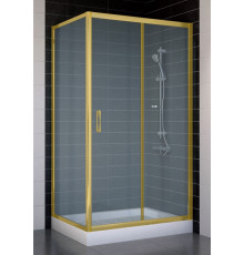 Душевой уголок Vegas Glass ZP+ZPV 100*70 09 10 стекло сатин, 100x70, прямоугольный, двери раздвижные