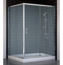 Душевой уголок Vegas Glass ZP+ZPV 130*100 08 10 стекло сатин, 130x100, прямоугольный, двери раздвижные