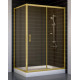 Душевой уголок Vegas Glass ZP+ZPV 120*80 09 05 стекло бронза, 120x80, прямоугольный, двери раздвижные