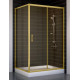 Душевой уголок Vegas Glass ZP+ZPV 110*90 09 05 стекло бронза, 110x90, прямоугольный, двери раздвижные