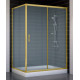 Душевой уголок Vegas Glass ZP+ZPV 130*90 09 10 стекло сатин, 130x90, прямоугольный, двери раздвижные