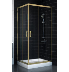 Душевой уголок Vegas Glass ZA-F 80*90 05 01 стекло прозрачное, 80x90, прямоугольный, двери раздвижные