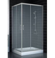 Душевой уголок Vegas Glass ZA-F 90*100 07 10 стекло сатин, 90x100, прямоугольный, двери раздвижные
