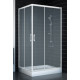 Душевой уголок Vegas Glass ZA-F 90*100 01 10 стекло сатин, 90x100, прямоугольный, двери раздвижные