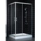 Душевой уголок Vegas Glass ZA-F 90*110 08 01 стекло прозрачное, 90x110, прямоугольный, двери раздвижные
