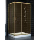Душевой уголок Vegas Glass ZA-F 90*110 05 05 стекло бронза, 90x110, прямоугольный, двери раздвижные