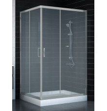 Душевой уголок Vegas Glass ZA-F 0110*100 07 10 стекло сатин, 100x110, прямоугольный, двери раздвижные