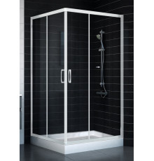 Душевой уголок Vegas Glass ZA 0110 01 01 стекло прозрачное, 110x110, квадратный, двери раздвижные