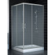 Душевой уголок Vegas Glass ZA 0120 07 10 стекло сатин, 120x120, квадратный, двери раздвижные