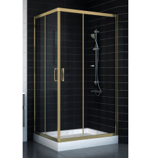 Душевой уголок Vegas Glass ZA-F 80*100 05 01 стекло прозрачное, 80x100, прямоугольный, двери раздвижные