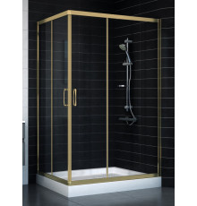 Душевой уголок Vegas Glass ZA-F 80*120 05 01 стекло прозрачное, 80x120, прямоугольный, двери раздвижные