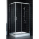 Душевой уголок Vegas Glass ZA-F 90*100 08 01 стекло прозрачное, 90x100, прямоугольный, двери раздвижные